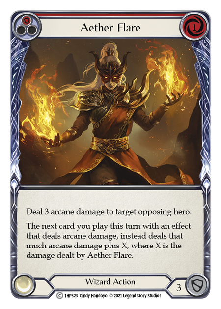 Aether Flare (Red) - Flesh and Blood TCG - MoxLand