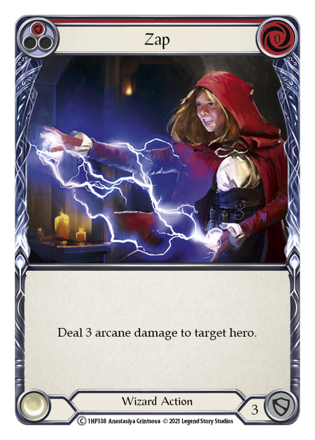Zap (Red) - Flesh and Blood TCG - MoxLand