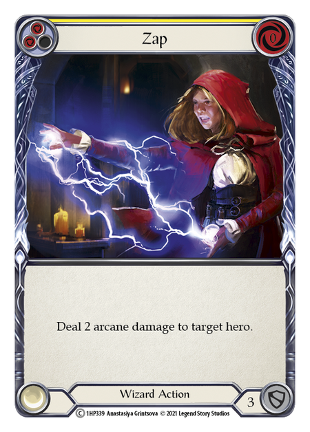 Zap (Yellow) - Flesh and Blood TCG - MoxLand