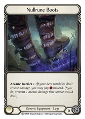 Nullrune Boots - Flesh and Blood TCG - MoxLand