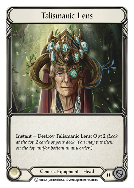 Talismanic Lens - Flesh and Blood TCG - MoxLand