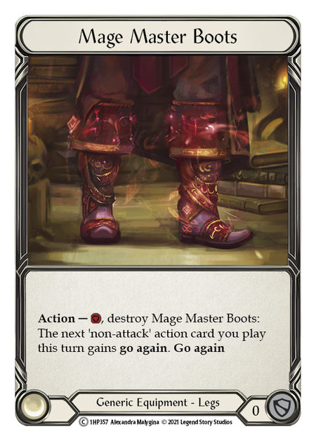 Mage Master Boots - Flesh and Blood TCG - MoxLand