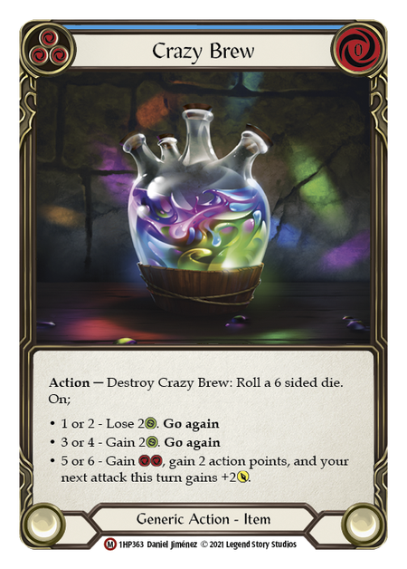 Crazy Brew (Blue) - Flesh and Blood TCG - MoxLand