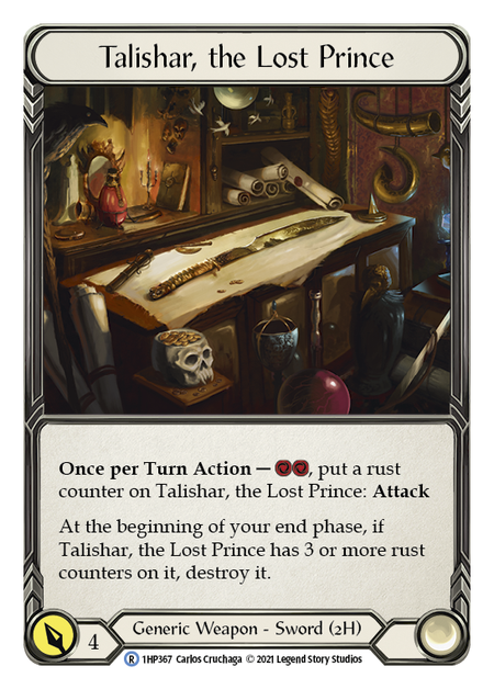 Talishar, the Lost Prince - Flesh and Blood TCG - MoxLand