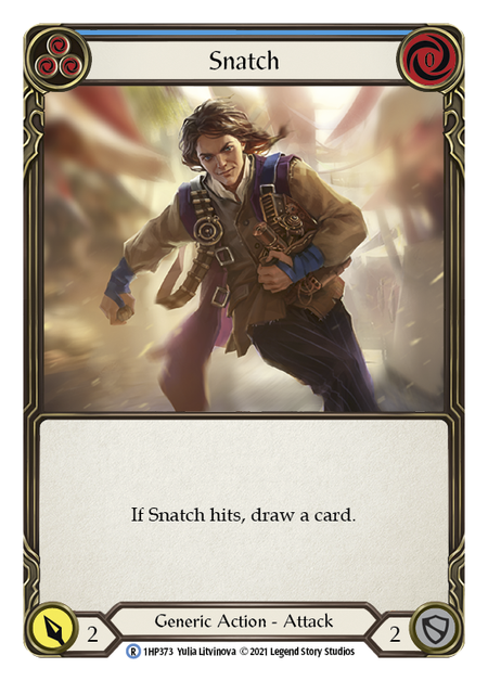Snatch (Blue) - Flesh and Blood TCG - MoxLand