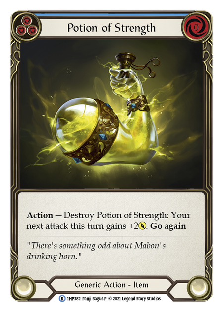 Potion of Strength (Blue) - Flesh and Blood TCG - MoxLand