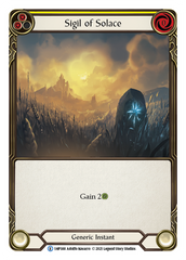 Sigil of Solace (Yellow) - Flesh and Blood TCG - MoxLand