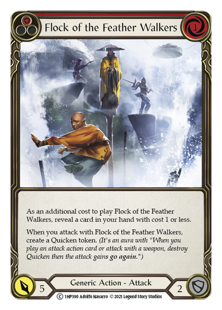 Flock of the Feather Walkers (Red) - Flesh and Blood TCG - MoxLand