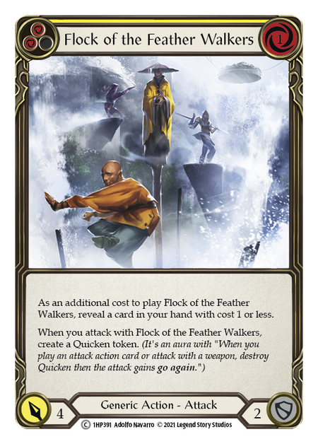 Flock of the Feather Walkers (Yellow) - Flesh and Blood TCG - MoxLand