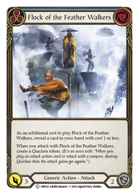 Flock of the Feather Walkers (Blue) - Flesh and Blood TCG - MoxLand