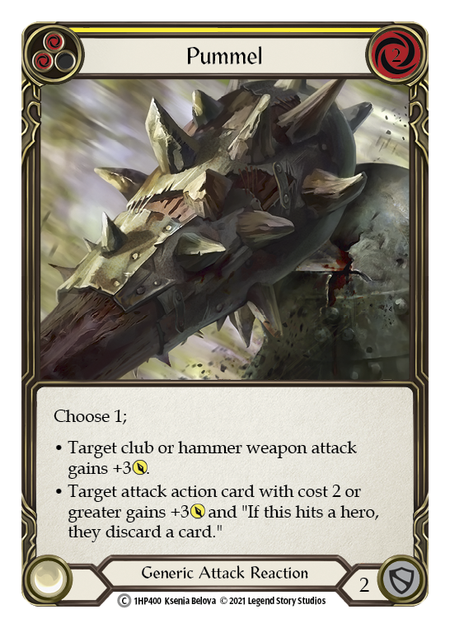 Pummel (Yellow) - Flesh and Blood TCG - MoxLand