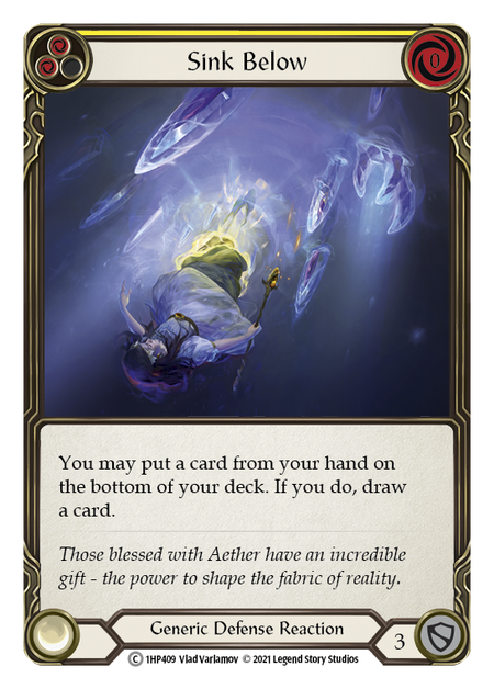 Sink Below (Yellow) - Flesh and Blood TCG - MoxLand
