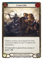 Unmovable (Blue) - Flesh and Blood TCG - MoxLand