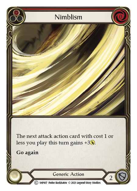 Nimblism (Red) - Flesh and Blood TCG - MoxLand