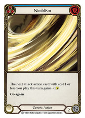 Nimblism (Blue) - Flesh and Blood TCG - MoxLand