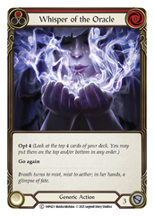 Whisper of the Oracle (Red) - Flesh and Blood TCG - MoxLand