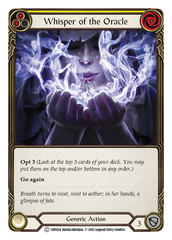 Whisper of the Oracle (Yellow) - Flesh and Blood TCG - MoxLand