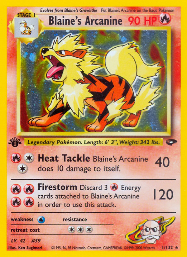 Blaine's Arcanine - MoxLand - MoxLand