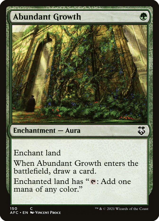 Crescimento Abundante / Abundant Growth - Magic: The Gathering - MoxLand