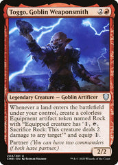Toggo, Armeiro Goblin / Toggo, Goblin Weaponsmith - Magic: The Gathering - MoxLand