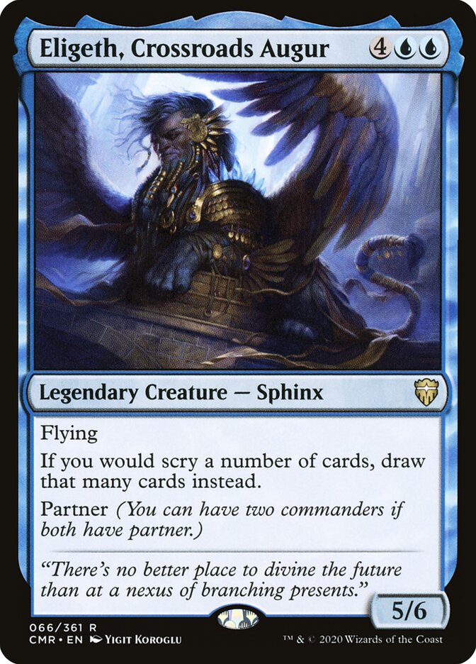 Eligeth, Áugure da Encruzilhada / Eligeth, Crossroads Augur - Magic: The Gathering - MoxLand