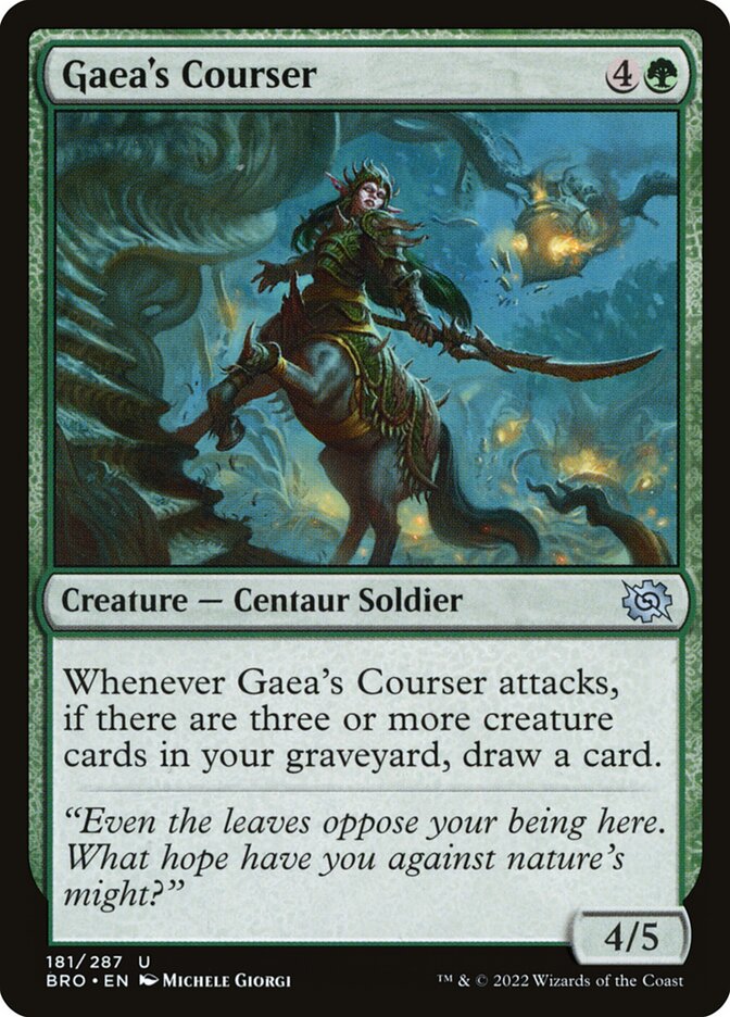 Centaura de Gaia / Gaea's Courser - Magic: The Gathering - MoxLand