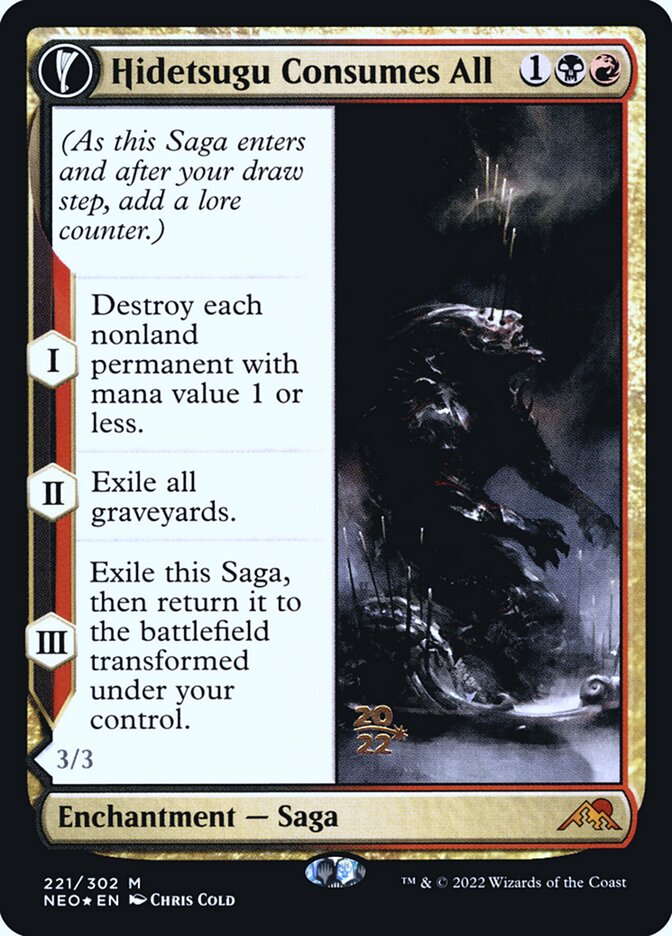 Hidetsugu, o Grande Devorador / Hidetsugu Consumes All - Magic: The Gathering - MoxLand