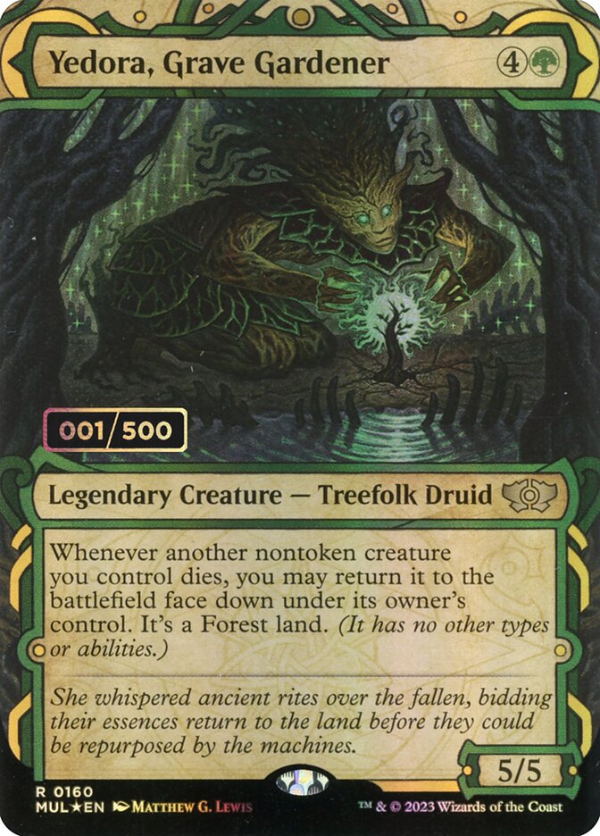 Yedora, Jardineira dos Túmulos / Yedora, Grave Gardener - Magic: The Gathering - MoxLand