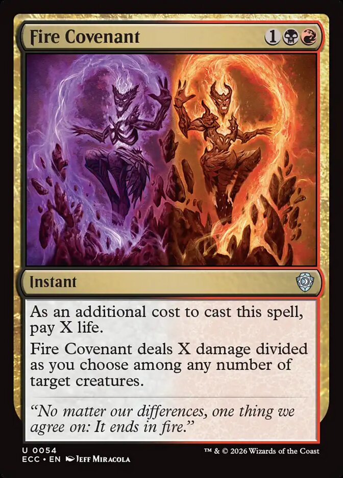 Pacto de Fogo / Fire Covenant - Magic: The Gathering - MoxLand