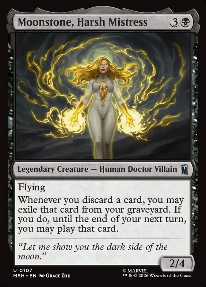 Moonstone, Harsh Mistress - Magic: The Gathering - MoxLand