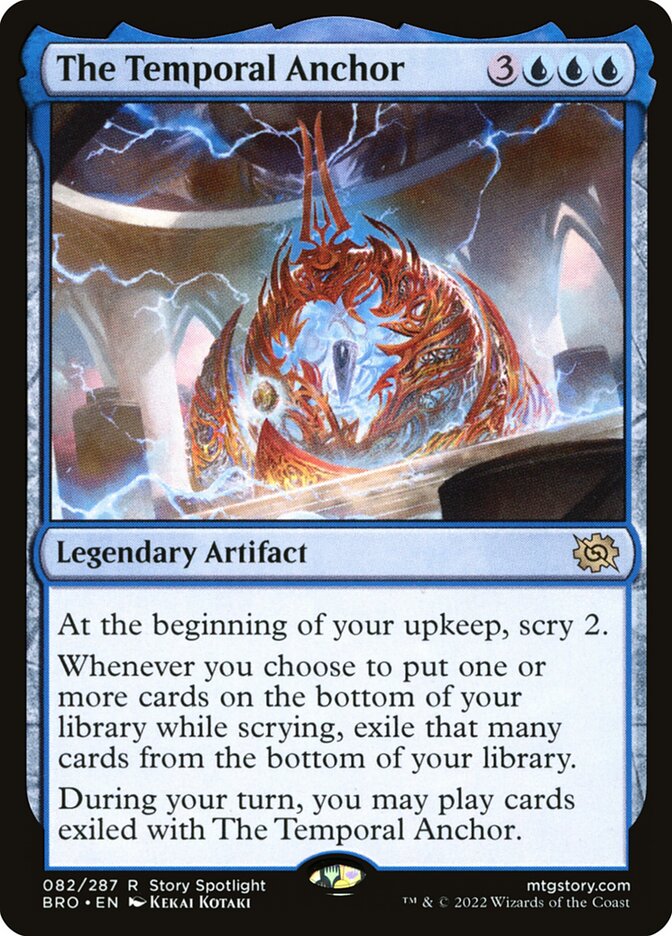 A Âncora Temporal / The Temporal Anchor - Magic: The Gathering - MoxLand