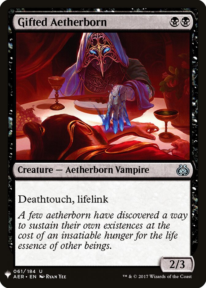 Etergênito Talentoso / Gifted Aetherborn - Magic: The Gathering - MoxLand