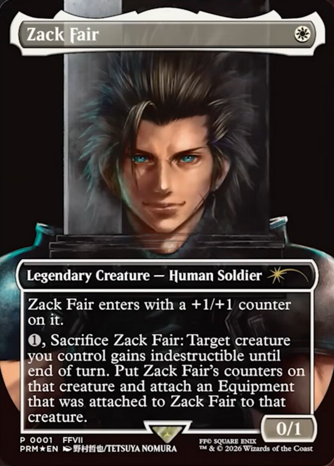 Zack Fair - Magic: The Gathering - MoxLand