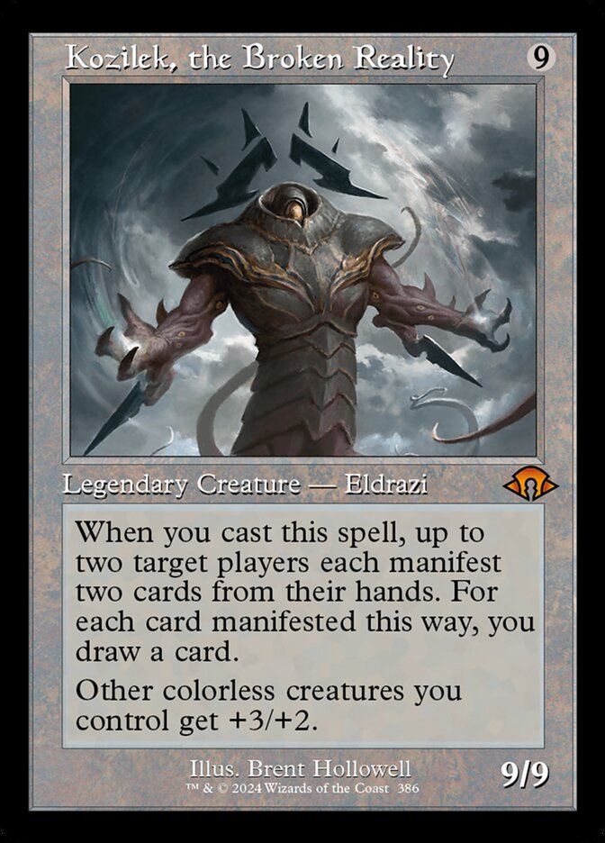 Kozilek, a Realidade Partida / Kozilek, the Broken Reality - Magic: The Gathering - MoxLand