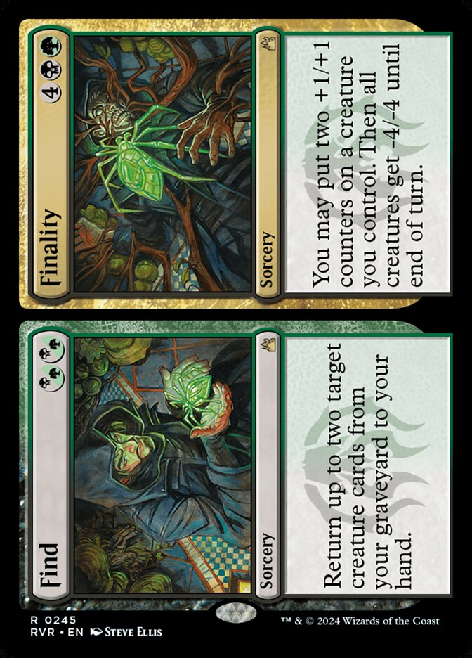 Sentir / Sentido / Find / Finality - Magic: The Gathering - MoxLand