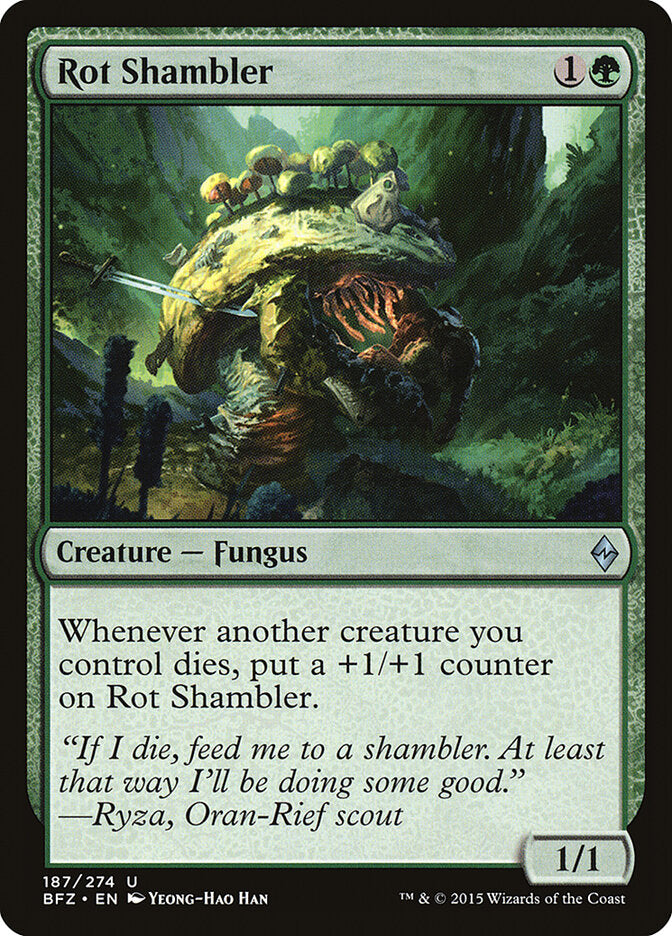 Trôpego Putrefato / Rot Shambler - Magic: The Gathering - MoxLand