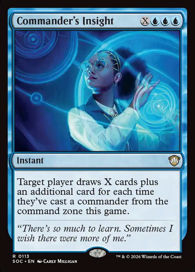 Visão do Comandante / Commander's Insight - Magic: The Gathering - MoxLand