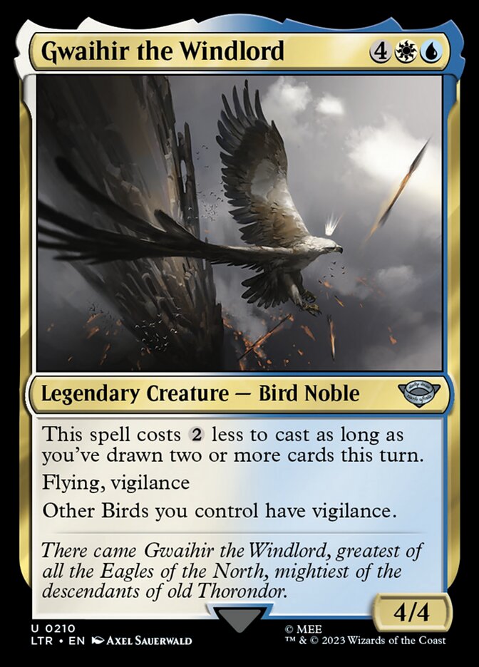 Gwaihir, o Senhor dos Ventos / Gwaihir the Windlord - Magic: The Gathering - MoxLand