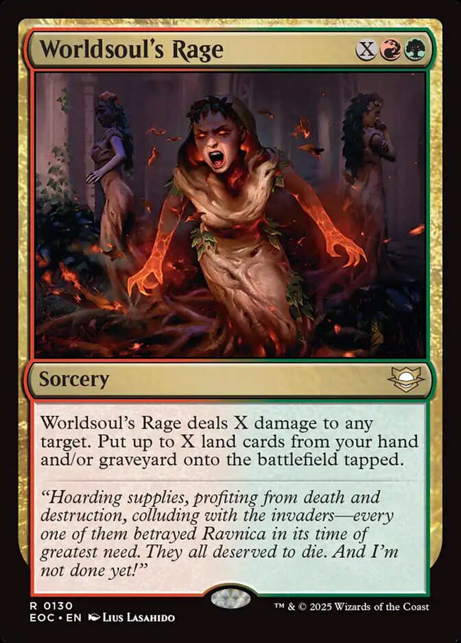 Fúria da Anima Mundi / Worldsoul's Rage - Magic: The Gathering - MoxLand