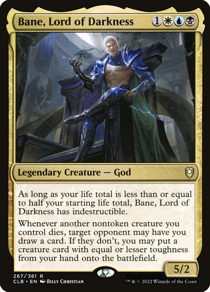 Bane, Senhor das Trevas / Bane, Lord of Darkness - Magic: The Gathering - MoxLand