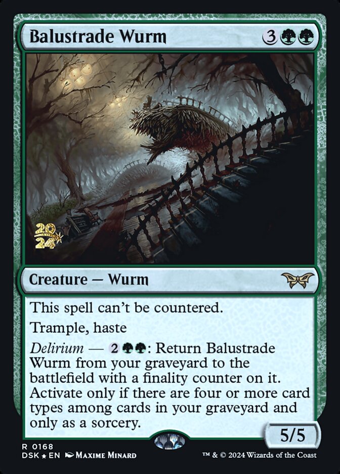 Balustrade Wurm - Magic: The Gathering - MoxLand