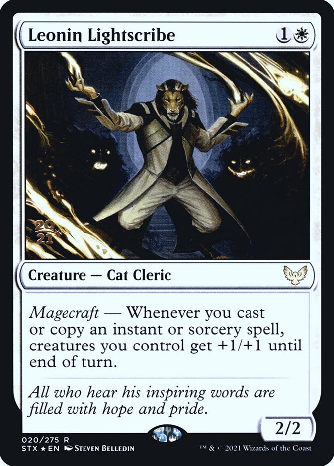 Lumescriba Leonino / Leonin Lightscribe - Magic: The Gathering - MoxLand