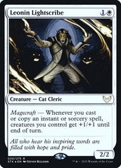 Lumescriba Leonino / Leonin Lightscribe - Magic: The Gathering - MoxLand
