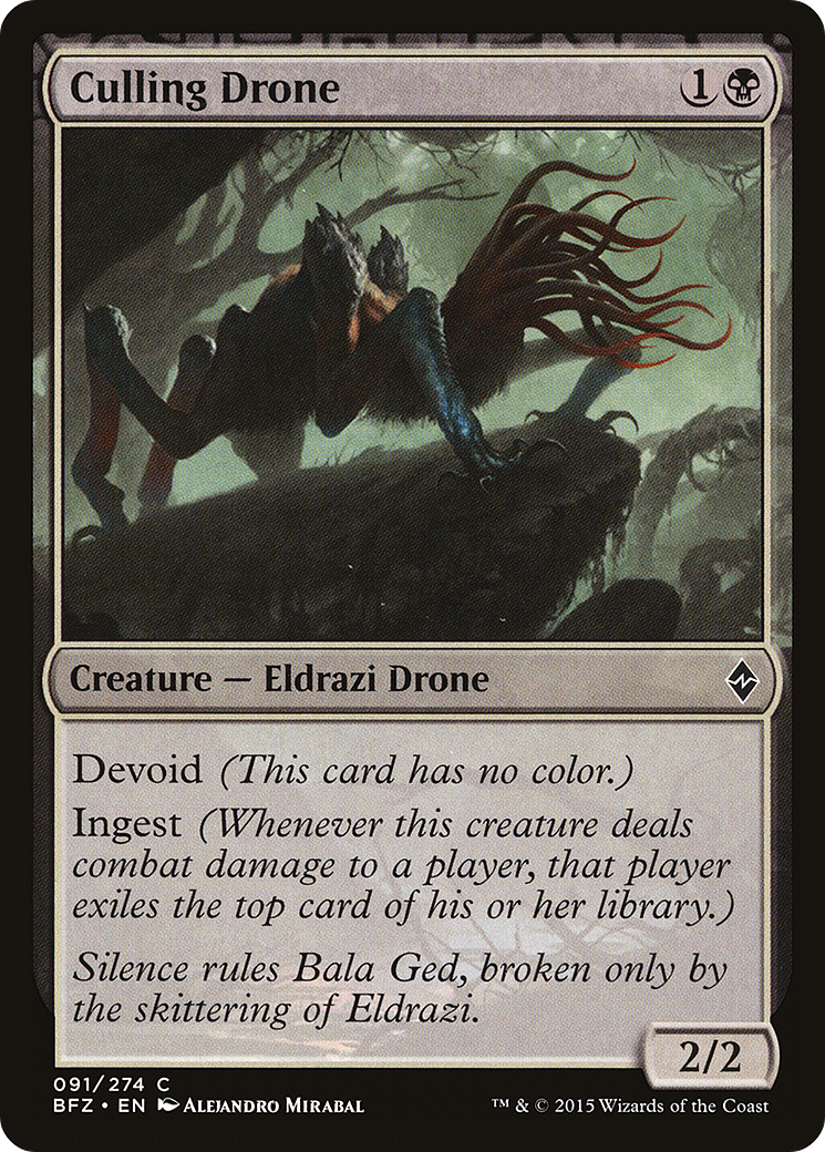 Zangão Seletor / Culling Drone - Magic: The Gathering - MoxLand