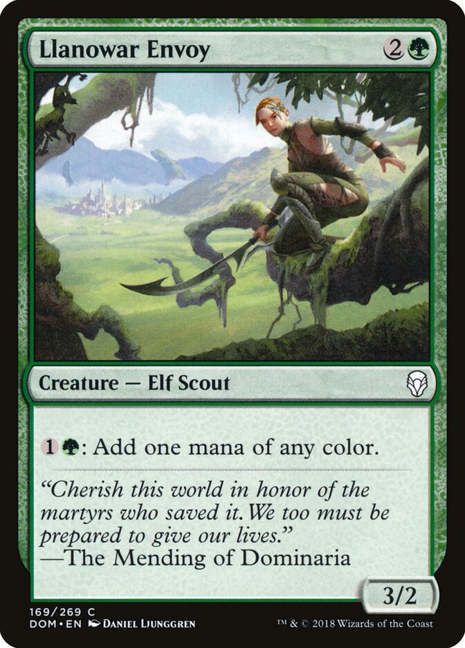 Enviado de Llanowar / Llanowar Envoy - Magic: The Gathering - MoxLand