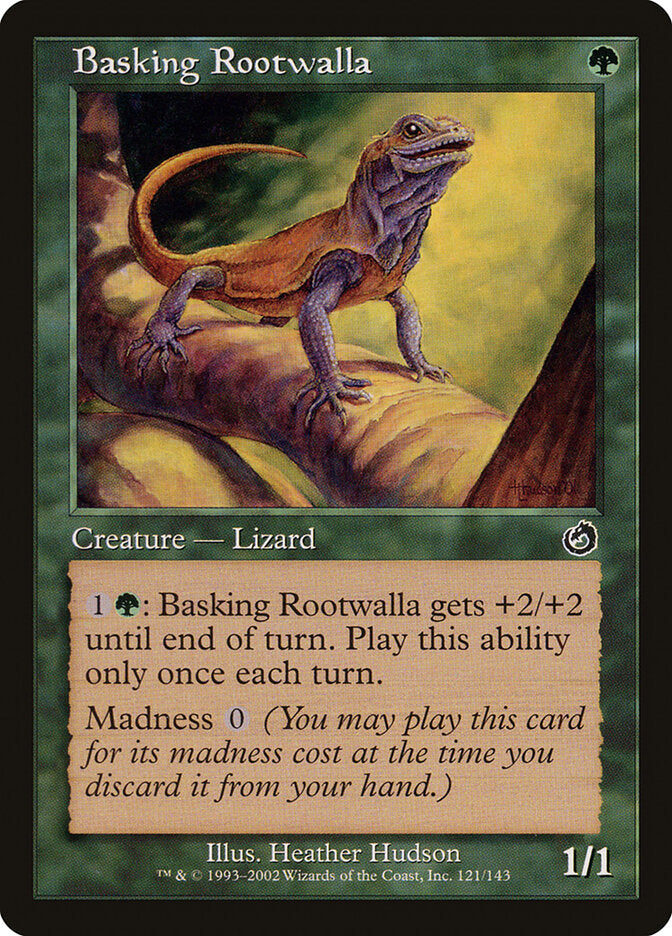 Rizowalla Preguiçoso / Basking Rootwalla - Magic: The Gathering - MoxLand