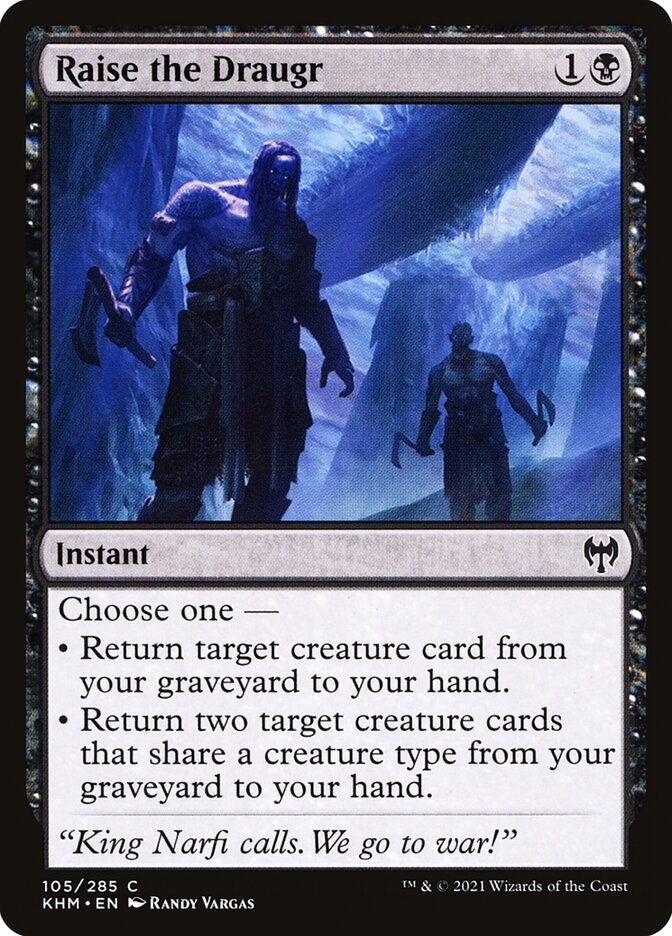Ressuscitar os Draugr / Raise the Draugr - Magic: The Gathering - MoxLand