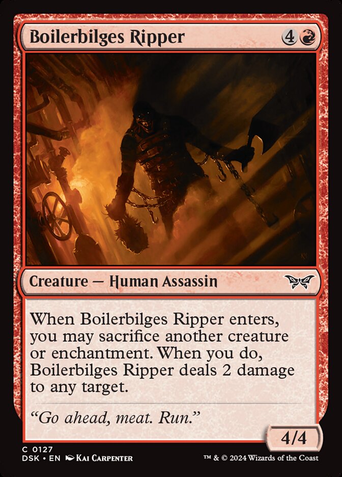 Estripador do Bojo da Caldeira / Boilerbilges Ripper - Magic: The Gathering - MoxLand