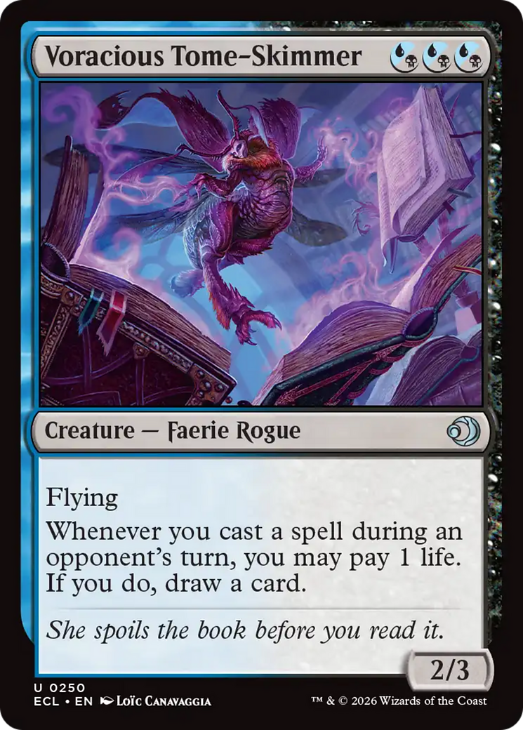 Esfoladora de Tomos Voraz / Voracious Tome-Skimmer - Magic: The Gathering - MoxLand