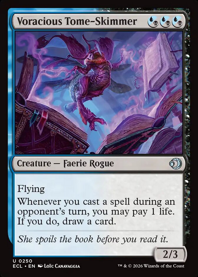 Esfoladora de Tomos Voraz / Voracious Tome-Skimmer - Magic: The Gathering - MoxLand